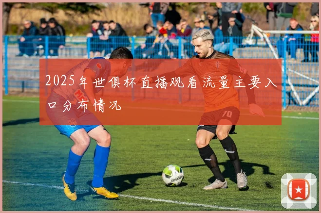 2025年世俱杯直播观看流量主要入口分布情况